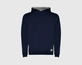 Bicolor Sudadera Capucha Niñ@ Azul Marino Gris