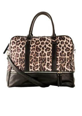 Black Light Brown Dark Brown Bag