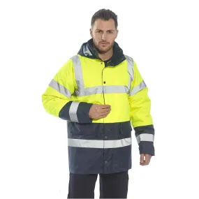 Contrast Traffic High Visibility Parka