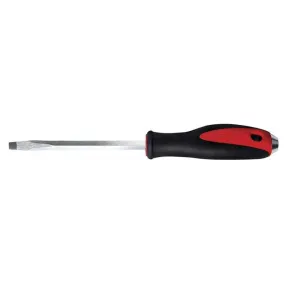 Destornillador con mango bimaterial de golpe punta plana 3/8" x 12" Urrea 9112G