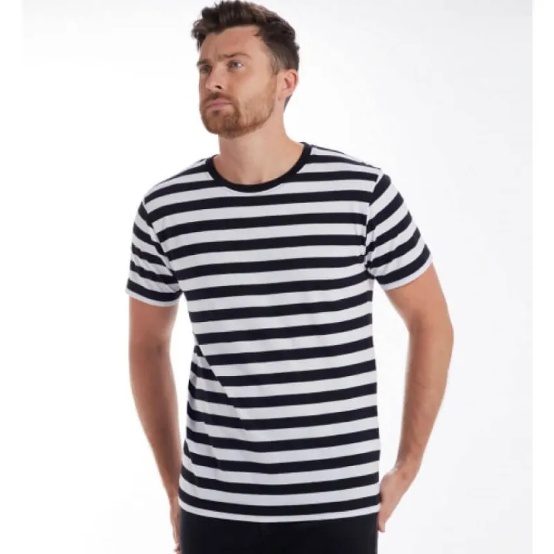 Mantis Men's Short Sleeve Striped T-Shirt