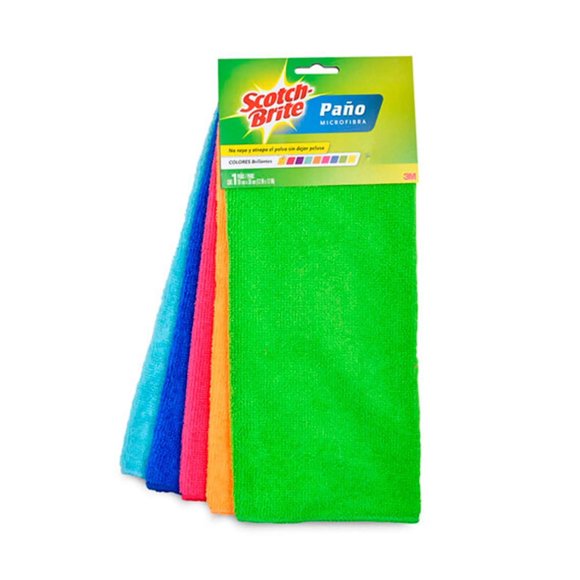 Paño de Limpieza 3M Colores Surtidos 1 Pieza