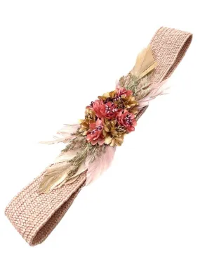 Pink Handmade Women's Party and Wedding Belts Online