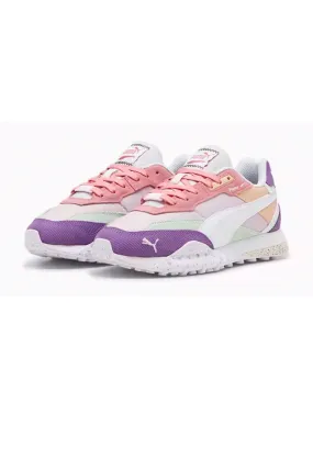 Purple Puma Blktop Rider Sneakers