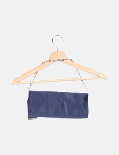 Navy blue Ted Baker bag with bow detail.