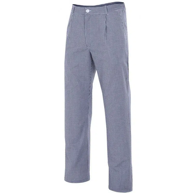 Velilla 351 kitchen pants checkered