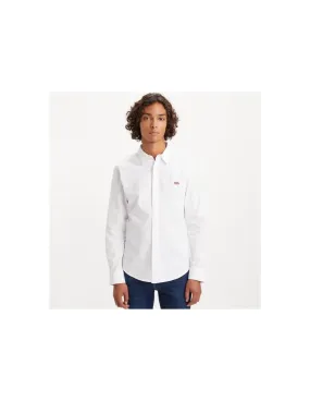 White Levi's Shirt Small Logo Men.