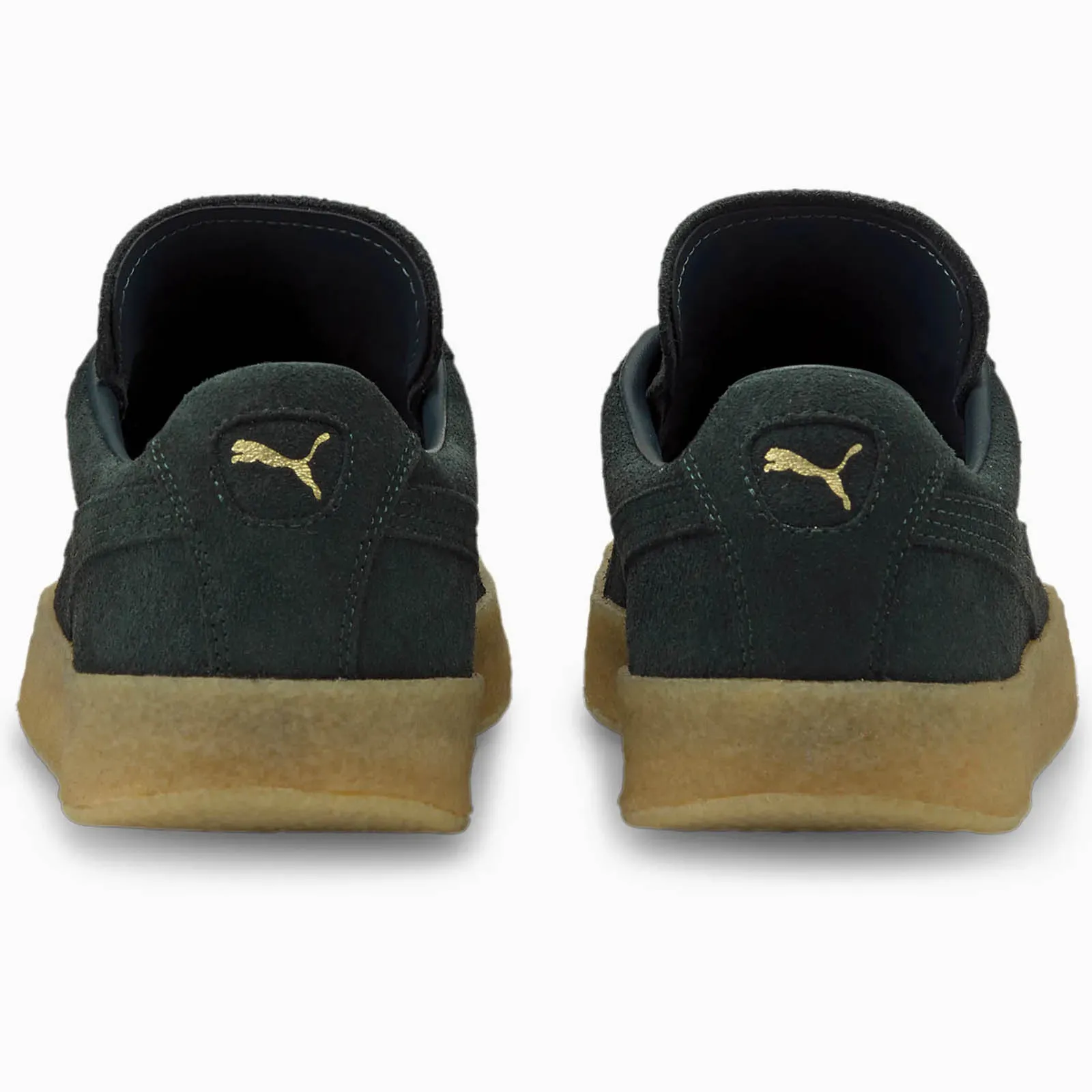 Puma black suede crepe sneakers