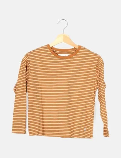 Zara striped beige camisole